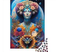 Adult Impossible Puzzles Beautiful Alien Portrait 1000 Piece Jigsaw Puzzles Paper Jigsaw Puzzle For Adults 1000pcs (38x26cm)