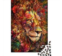 Adult Impossible Puzzles Colorful Lion1 1000 Piece Jigsaw Puzzles Paper Jigsaw Puzzle For Adults 1000pcs (38x26cm)