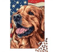 Adult Impossible Puzzles Golden Retriever 1000 Piece Jigsaw Puzzles Paper Jigsaw Puzzle For Adults 1000pcs (38x26cm)