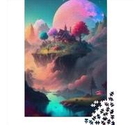 Adult Impossible Puzzles House_In_the_hill 1000 Piece Jigsaw Puzzles Paper Jigsaw Puzzle For Adults 1000pcs (38x26cm)