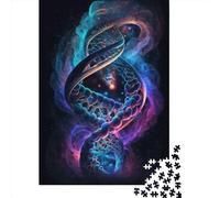 Adult Impossible Puzzles Human DNA In The Space 1000 Piece Jigsaw Puzzles Wooden Jigsaw Puzzle Gifts For Adults 1000pcs (75x50cm)