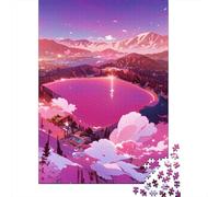 Adult Impossible Puzzles Morning Walk 500 Piece Jigsaw Puzzles Wooden Jigsaw Puzzle Gifts For Adults 500pcs (52x38cm)