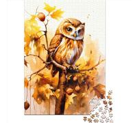 Adult Impossible Puzzles Owl 1000 Piece Jigsaw Puzzles Paper Jigsaw Puzzle For Adults 1000pcs (38x26cm)
