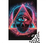 Adult Impossible Puzzles The Eye of Providence 1000 Piece Jigsaw Puzzles Paper Jigsaw Puzzle For Adults 1000pcs (38x26cm)