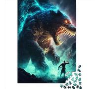 Adult Impossible Puzzles The Monster 1000 Piece Jigsaw Puzzles Wooden Jigsaw Puzzle For Adults 1000pcs (75x50cm)