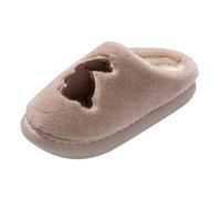 Adult Indoor Animal Slippers Fuzzy Slippers Men Funny Rabbit Print Home Slipper With Soft Solesthickened Fleece-Lined Silent Bedroom Slipper Fall/Winter Fashionable Warm Cosy Mens House Shoes