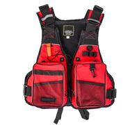 Adult Inflatable-Free Float Jacket with Reflective Strips, Multiple Pockets