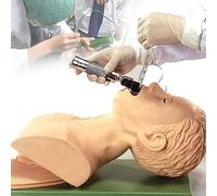 Adult Intubation Simulator Kit - Electronic Tracheal Intubation Training Model for Science Lab Education