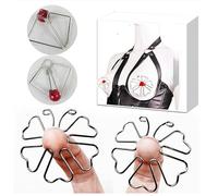 Adult Invisible Nipple Pinches, Adjustable Non-Piercing Nipple Clamp Breast Clips, BDSM Foreplay Flirting Clitoral Clamp Toys for Women Female Men Male Unisex Couples