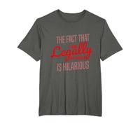 Adult is Hilarious Offensive Birthday Sarcastic Funny Joke T-Shirt