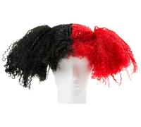 Adults Harlequin Jesterina Fancy Dress Halloween Wig
