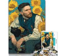 Adult Jigsaw An Attractive Man Jigsaw Puzzles for Adults 1000 Pieces,Toys Educational Games Stress Relieving Great Gifts And Toys 50x75cm