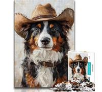 Adult Jigsaw Australian Shepherd 1000 Piece Jigsaw Puzzle for Adults Teens,Toys Educational Games Stress Relieving Great Gifts And Toys (50x75cm)