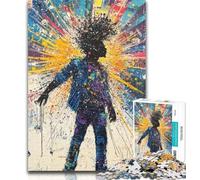 Adult Jigsaw Basquiat Style 1000 Pieces Jigsaw Puzzles for Adults And Teens,Train Your Brain And Hands Gifts for Friends And Family 50x75cm