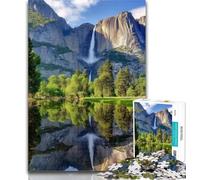 Adult Jigsaw Beautiful Mountain River 1000 Piece Jigsaw Puzzles for Teenagers,Decompressing Intellectual Educational Toy Birthday Present, Gifts 26x38cm