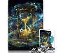 Adult Jigsaw Cosmic Hourglass Jigsaw Puzzles 1000 Pieces for Adults Teens,for Age 14+ Impossible Game Best Gift for Adults And Teenagers 26x38cm