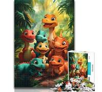 Adult Jigsaw Dinosaur Jigsaw Puzzles for Adults 1000,Wall Decoration Unique Birthday And Xmas Gifts Suitable for And 14 50x75cm