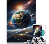 Adult Jigsaw Dreams of Earth Jigsaw Puzzles for Adults 1000 Pieces,Vibrant And Unique Design Relaxing & Challenging Puzzle Experience (50x75cm)