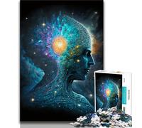Adult Jigsaw Esoteric Zen Universe Jigsaws 1000 Pieces for Adults,with Fully Interlocking Randomly Shaped Pieces for And 14 Years Old (26x38cm)