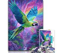 Adult Jigsaw Fantasy Parrot Jigsaw Puzzles for Adults 1000 Pieces,Toys Educational Games Stress Relieving Great Gifts And Toys 50x75cm