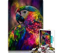 Adult Jigsaw Fantasy Parrot Jigsaw Puzzles for Teenagers 1000,Family Game Stress Reliever Difficult Challenge Secret Santa Gifts 26x38cm