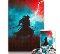Adult Jigsaw Galaxy Ninja Warrior 1000 Piece Jigsaw Puzzles for Teenagers Gifts,Toys Educational Games Stress Relieving Enhance Love between Couples 26x38cm