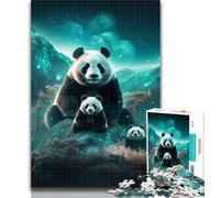 Adult Jigsaw Galaxy Panda 1000 Pieces Jigsaw Puzzles for Adults And Teens,Toy Intellectual Game Artists Collection, Fine Art 50x75cm