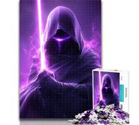 Adult Jigsaw Galaxy Space Warrior Puzzles for Adults Teens 1000 Pieces,Wall Decoration Unique Birthday And Xmas Gifts Suitable for And 14 50x75cm