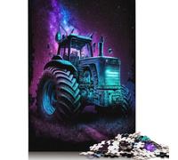 Adult Jigsaw Galaxy Tractor Jigsaw Puzzles 1000 Piece Creative Wooden Puzzle Toys Decompression Games Gifts 1000pcs (75x50cm)