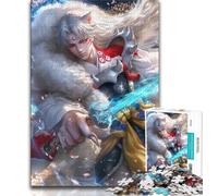 Adult Jigsaw Japanese Anime Boy Jigsaw Puzzle 1000 Pieces for Teenagers,Challenging Game And Family Play Parent-child Interaction (26x38cm)