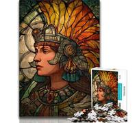 Adult Jigsaw Mayan Priestess 1000 Piece Jigsaw Puzzles for Teenagers Gifts,Toys Educational Games Stress Relieving Enhance Love between Couples 50x75cm