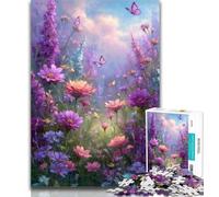 Adult Jigsaw Mesmerizing Watercolor Painting 1000 Piece Jigsaw Puzzles for Teenagers,Train Your Brain And Hands Birthday Present, Gifts 26x38cm