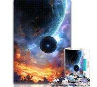 Adult Jigsaw Milky Way Universe Galaxy 1000 Pieces Jigsaw Puzzle For Adults Teens,Staycation Kill Time Enhance Love between Couples 50x75cm