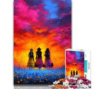 Adult Jigsaw Native American Woman 1000 Piece Jigsaw Puzzles for Teenagers Gifts,Educational Games Home Decoration Artists Collection, Fine Art 50x75cm