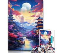 Adult Jigsaw Neon Panda 1000 Piece Jigsaw Puzzles for Adults,Interesting Stress Reduction Parent-child Interaction 50x75cm