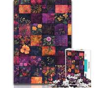 Adult Jigsaw Plant Collage 1000 Piece Jigsaw Puzzle for Adults And Teenagers,Vibrant And Unique Design Relaxing & Challenging Puzzle Experience 26x38cm