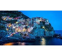 Adult Jigsaw Puzzle 100 Pieces Beautiful Houses In Cinque Terre Italy 45.5x35.5CM