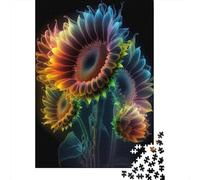 Adult Jigsaw Puzzle 1000 Art Flowers Puzzle Jigsaws Puzzles for Adults Educational Game Challenge Toy 1000pcs (38x26cm)