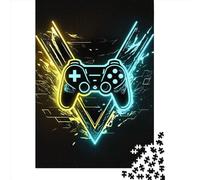Adult Jigsaw Puzzle 1000 Gaming Neon7645343 Puzzle Jigsaws for Adults Educational Game Challenge Toy 1000pcs (75x50cm)
