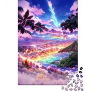 Adult Jigsaw Puzzle 1000 Hawaii Archipelago Puzzle Jigsaws Puzzles for Adults Educational Game Challenge Toy 1000pcs (75x50cm)