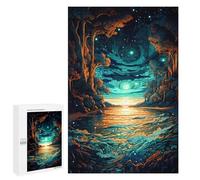 Adult Jigsaw Puzzle, 1000 PCS, Featuring Enchanted Forest Reflections Artwork, A Focused Activity for Patient Adult Puzzlers, for Indoor Play