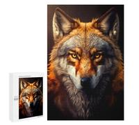 Adult Jigsaw Puzzle, 1000 PCS, Featuring Epic Wolf Portrait Artwork Artwork, Classic Jigsaw Entertainment for The Home, for Family Nights