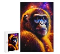 Adult Jigsaw Puzzle, 1000 PCS, Featuring Gorilla Artwork, An Absorbing Project for Relaxed Weekends, for Quiet Evenings