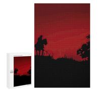 Adult Jigsaw Puzzle, 1000 PCS, Featuring The Legend of Desert Artwork, A Creative Way to Unwind after A Busy Day, for Family Nights