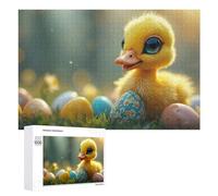 Adult Jigsaw Puzzle, 1000 PCS, with Detailed Easter Egg Hunt Adventure Artwork, A Creative Way to Unwind after A Busy Day, for Family Fun