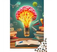 Adult Jigsaw Puzzle, 1000 Pieces, Biological Experiment Book(9), 70x50cm/1000pcs, Shared Puzzle Activity, Time Around The Table And Friends And Family