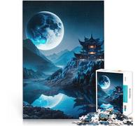 adult jigsaw puzzle 1000 pieces chinese landscape Made of cardboard for age 14 years and over Educational toy for learning gifts for friends and family。size：38x52cm/14.96x20.47inch