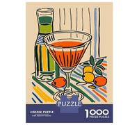 Adult Jigsaw Puzzle 1000 Pieces, Dolce Freschezza Still Life Artwork, Relaxing Puzzle Experience, Holiday Family Game, Precision Cut Pieces, 52x38cm/1000pcs