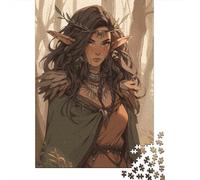 Adult Jigsaw Puzzle, 1000 Pieces, Epic Elf Druid, 52x38cm/1000pcs, Screen-Free Winter Activity, Quiet Evening Leisure And Time at Home