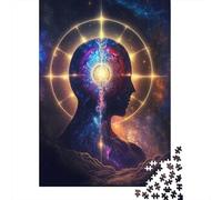 Adult Jigsaw Puzzle, 1000 Pieces, Esoteric Zen Universe V1, 52x38cm/1000pcs, Puzzle Lover Present, Relaxing Indoor Activity And Time at Home
